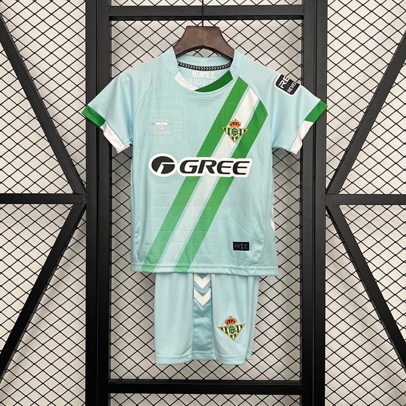 Real Betis Away Kids Kit 2025/26