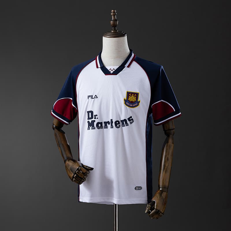 West Ham United Away Retro Jersey 1999/01