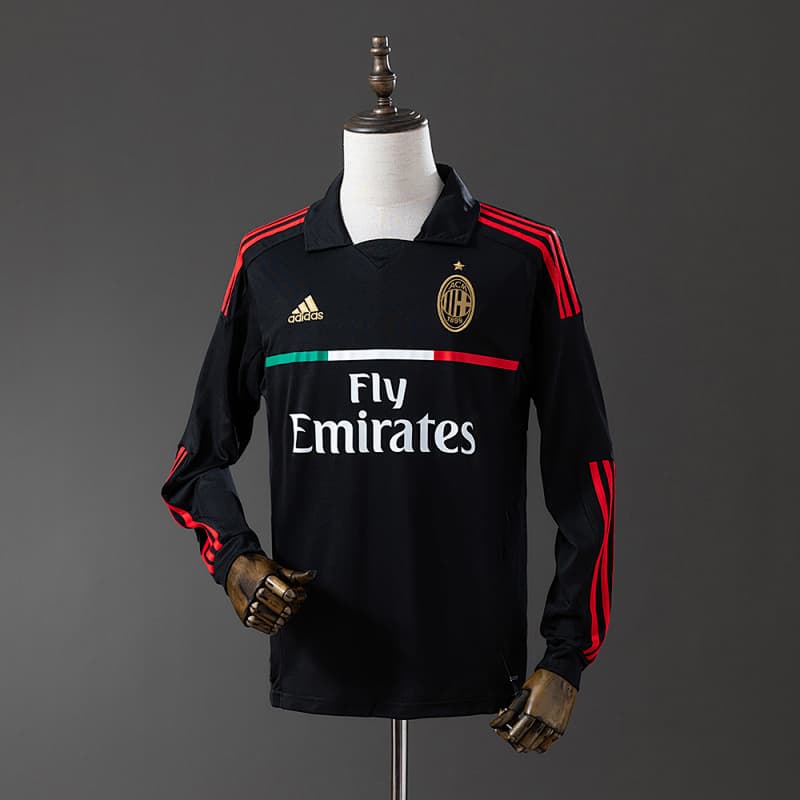 AC Milan Away Long Sleeve Jersey 2011/12