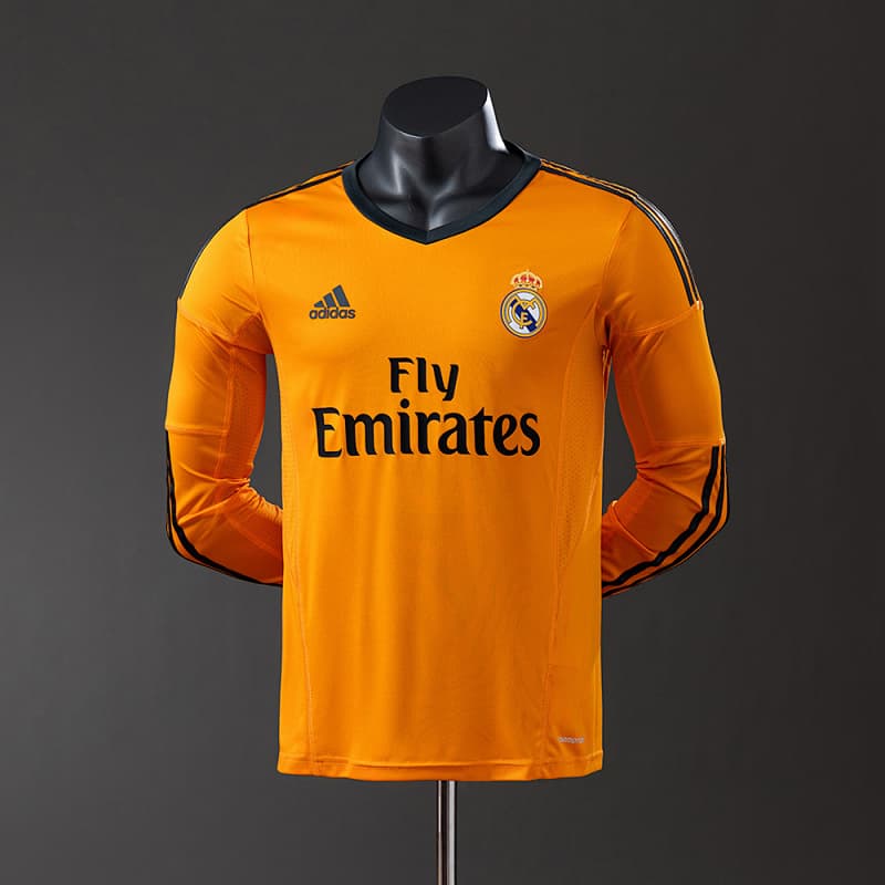 Real Madrid Third Long Sleeve Jersey 2013/14 (Player Version)