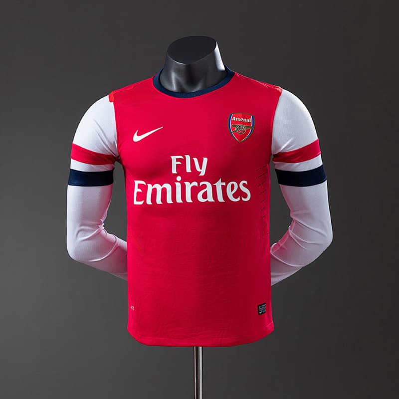 Arsenal Home Long Sleeve Jersey 2012/13 (Player Version)