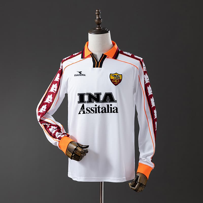 Roma Away Long Sleeve Jersey 1998/99