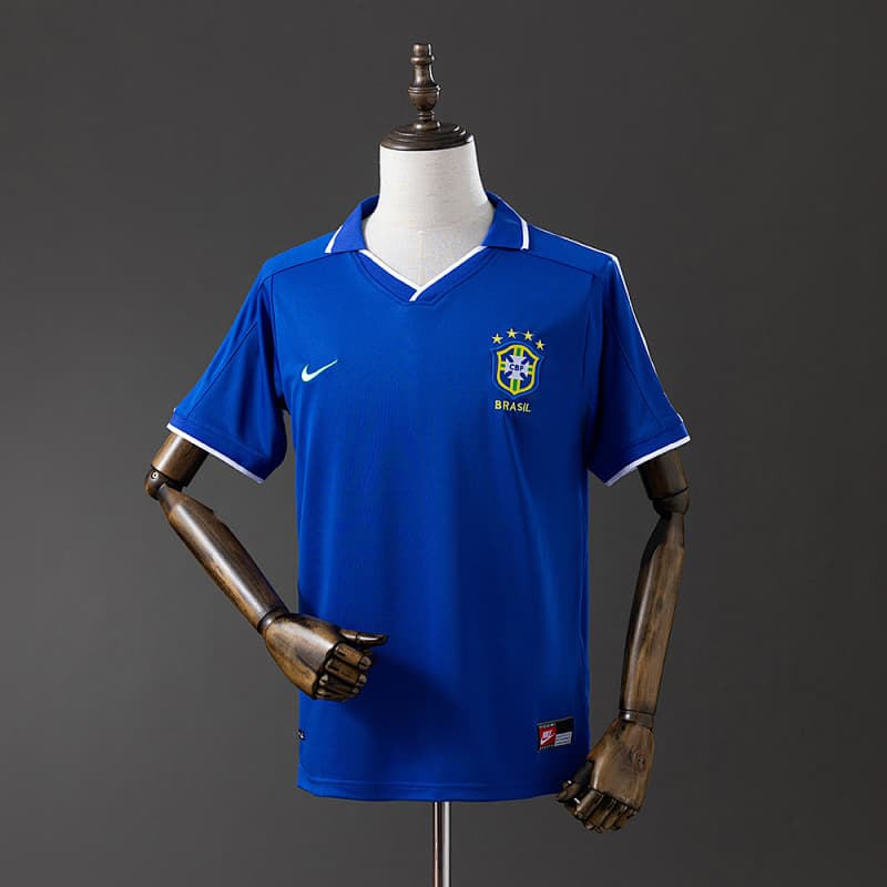 Brazil Away Retro Jersey 1997