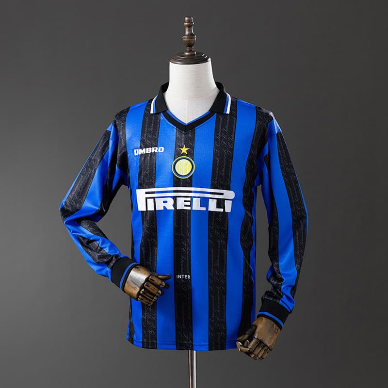 Inter Milan Home Long Sleeve Jersey 1997/98