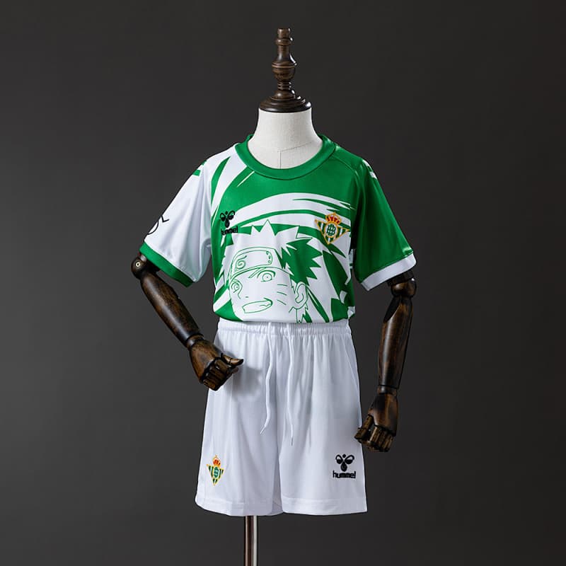 Real Betis Naruto Limited Edition Kids Kit 2024/25