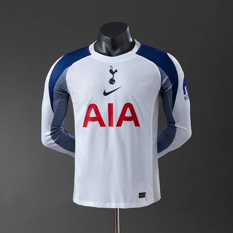 Tottenham Hotspur Home Long Sleeve Jersey 2025/26 (Player Version)