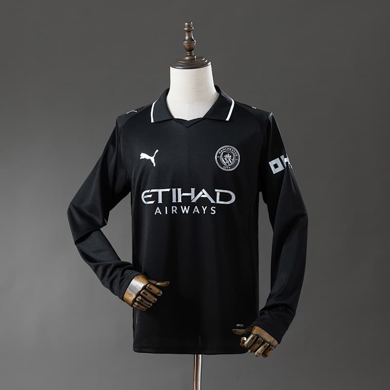 Manchester City Away Long Sleeve Jersey 2025/26