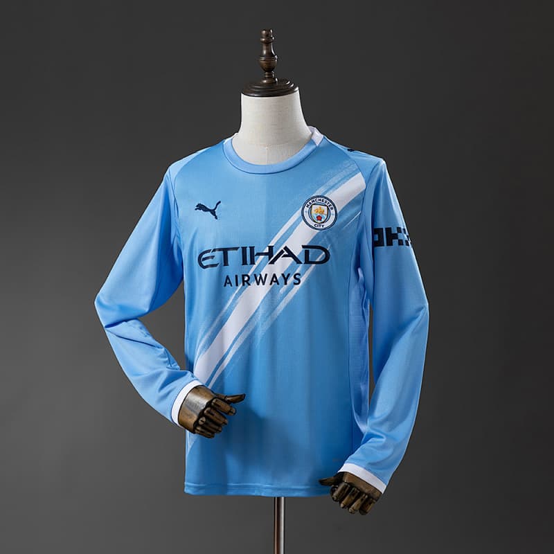 Manchester City Home Long Sleeve Jersey 2025/26