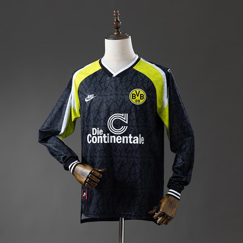 Borussia Dortmund Away Long Sleeve Jersey 1995/96