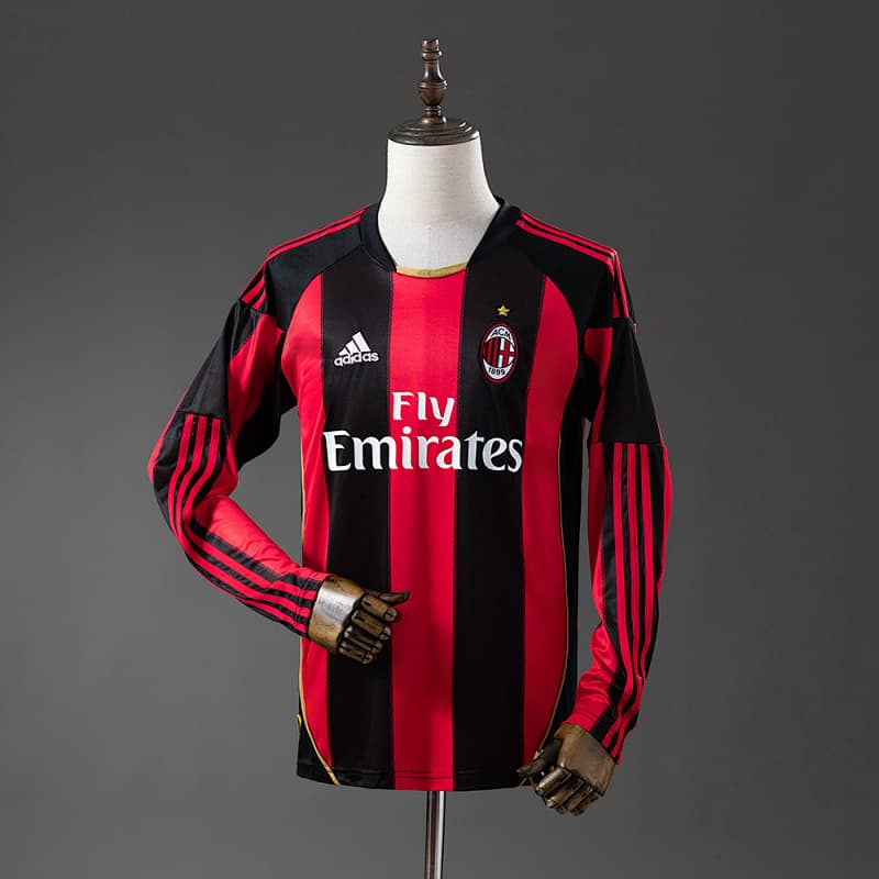 AC Milan Home Long Sleeve Jersey 2010/11