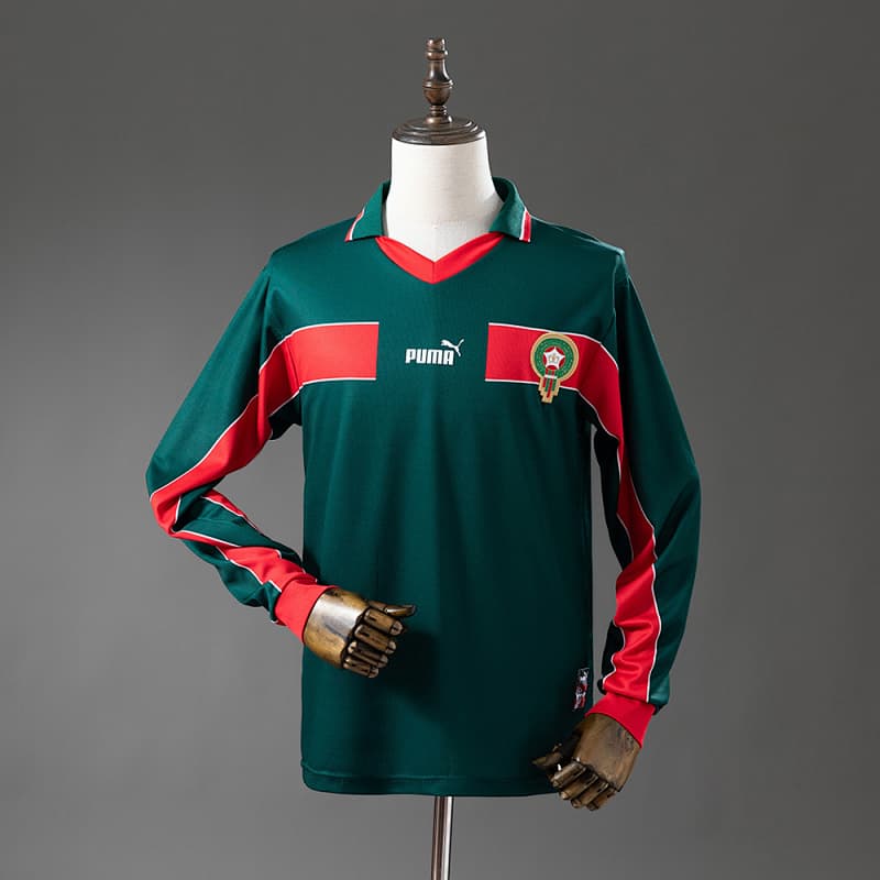 Morocco Home Long Sleeve Jersey 1998