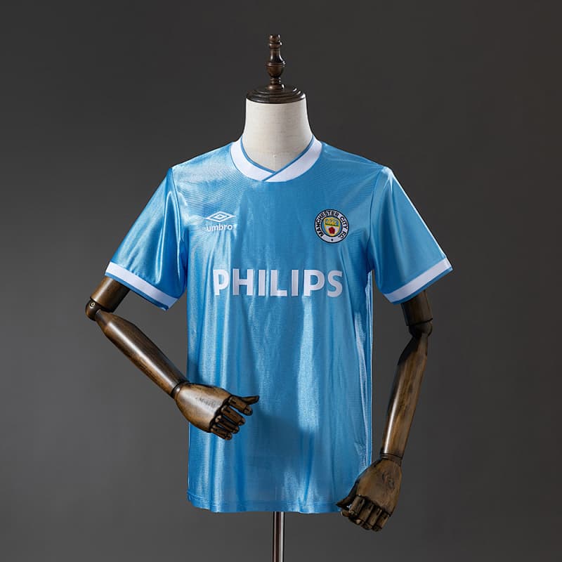 Manchester City Home Retro Jersey 1986/87