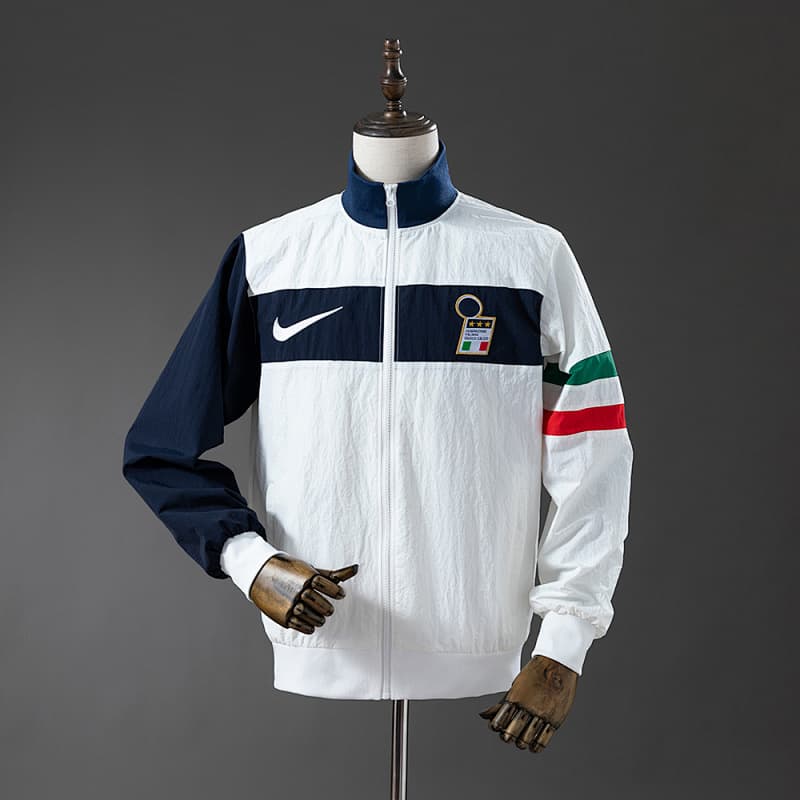 Italy Jacket 2025 - White/Navy/Green/Red