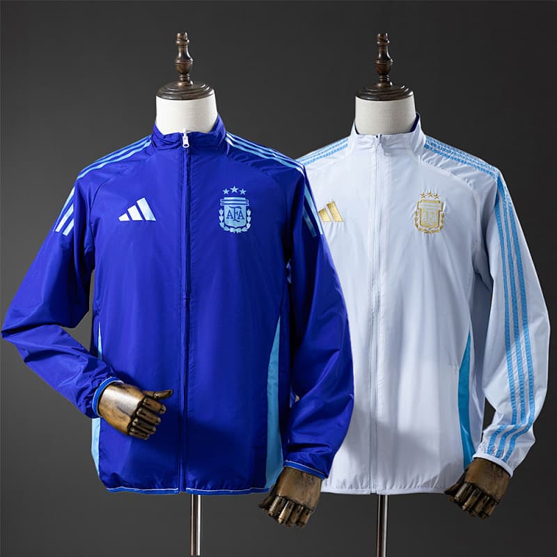 Argentina Reversible Jacket 2025 - White/Blue