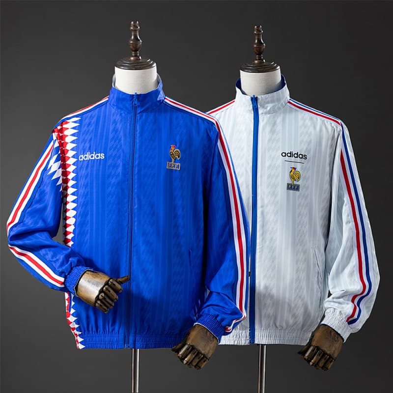 France Reversible Jacket 2025 - Blue/White/Red