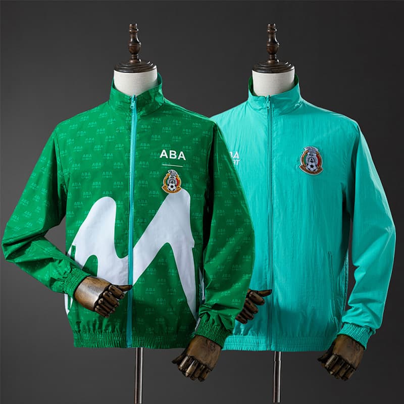 Mexico Reversible Jacket 2025 - Green/White/Teal