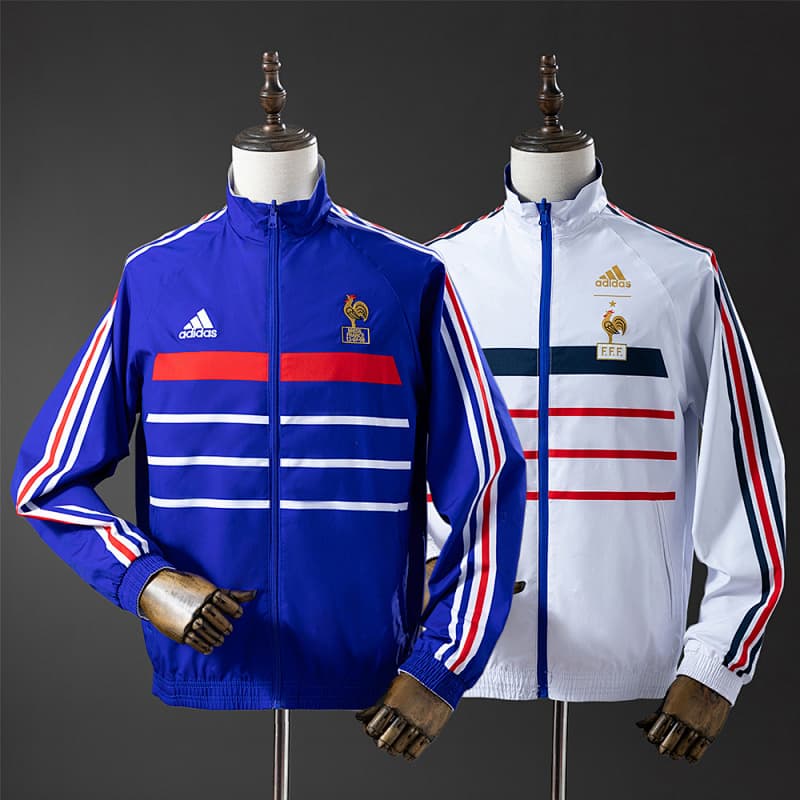 France Reversible Jacket 2025 - White/Blue/Red