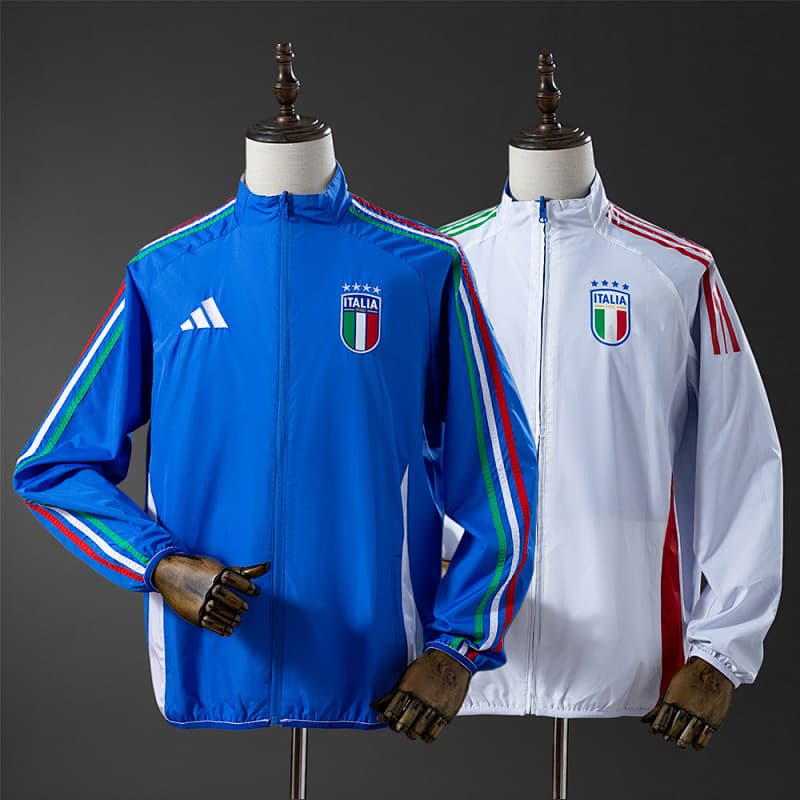 Italy Reversible Jacket 2025 - Blue/White