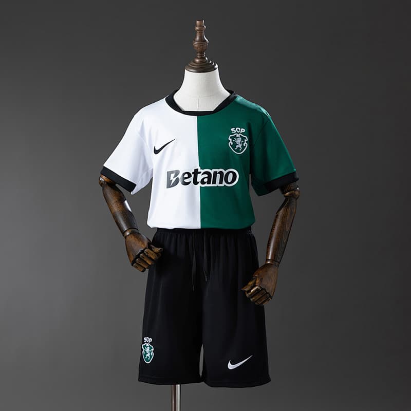 Sporting CP Fourth Kids Kit 2025/26