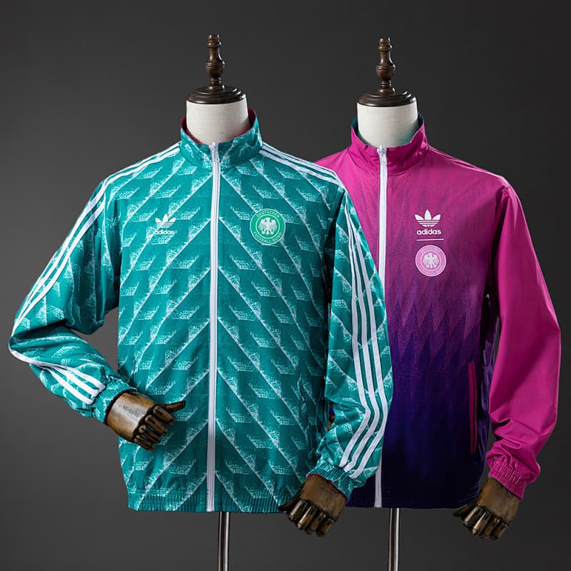 Germany Reversible Jacket 2024 - Green/Purple