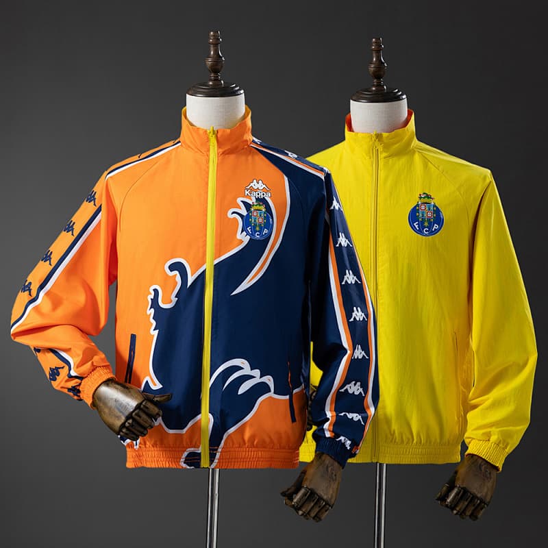 Porto Reversible Jacket 2024/25 - Orange/Yellow/Blue