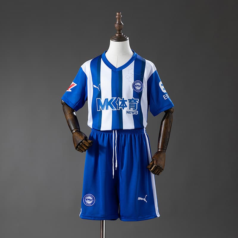 Deportivo Alavés Home Kids Kit 2025/26