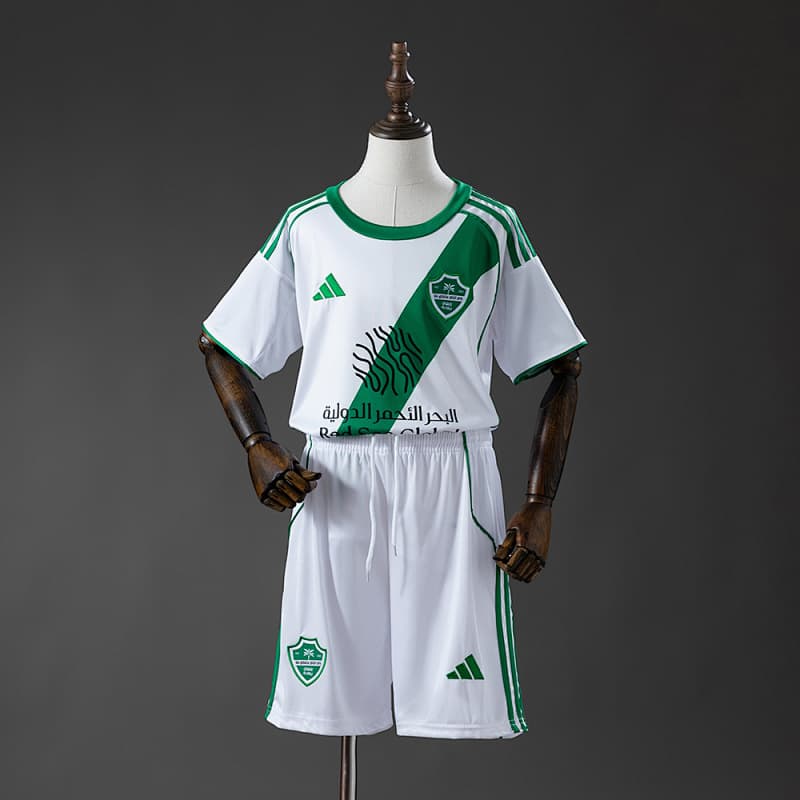 Al-Ahli Saudi Away Kids Kit 2025/26