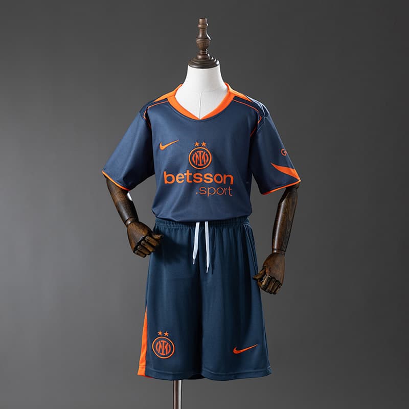 Inter Milan Third Kids Kit 2025/26