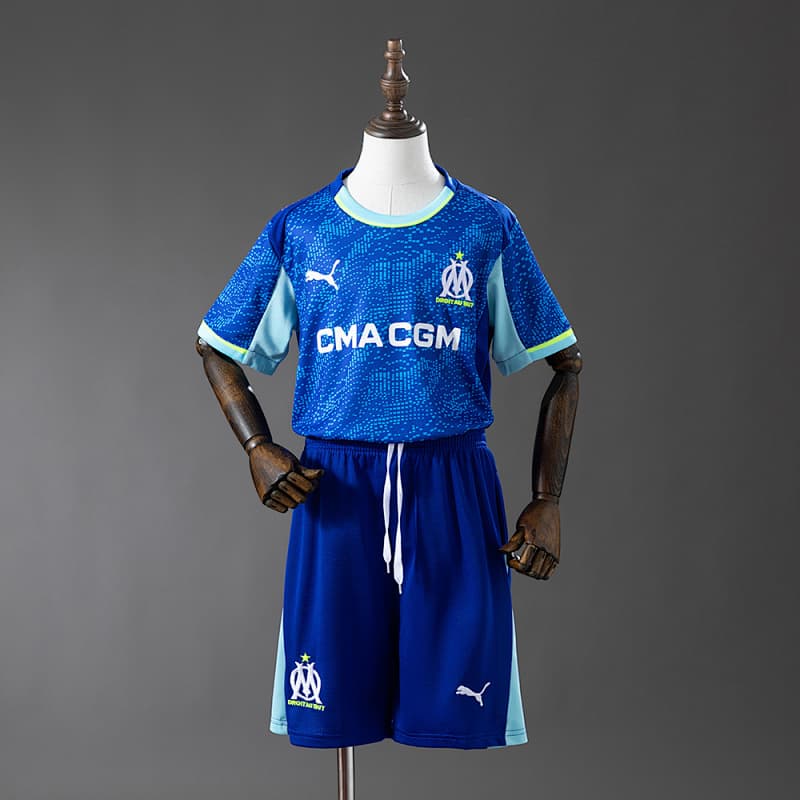 Marseille Third Kids Kit 2025/26
