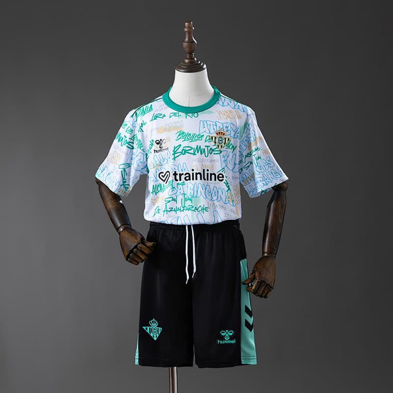 Real Betis Pre-Match Kids Kit 2025/26