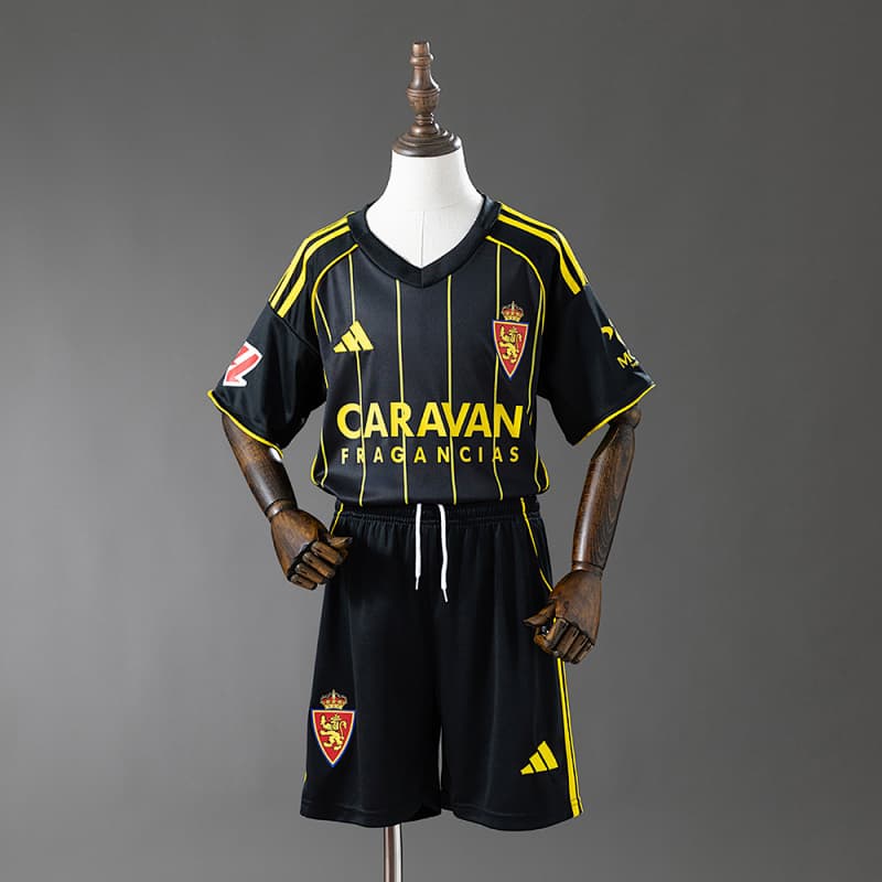 Real Zaragoza Away Kids Kit 2025/26