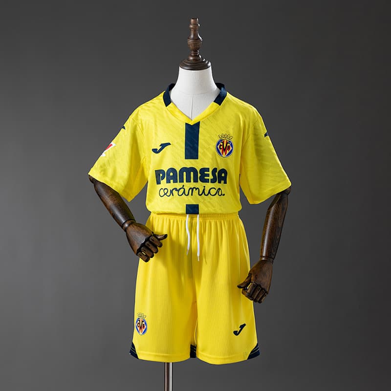 Villarreal Home Kids Kit 2025/26