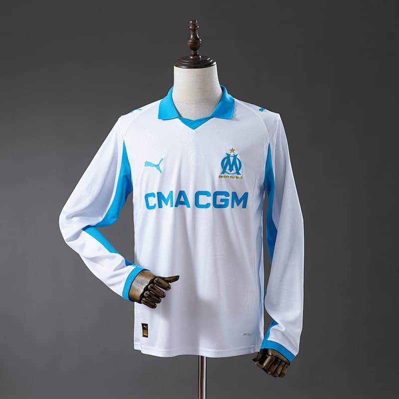 Marseille Home Long Sleeve Jersey 2025/26