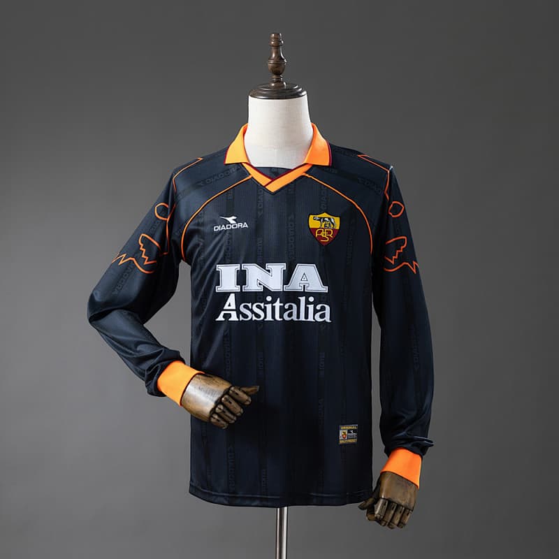 Roma Third Long Sleeve Jersey 1999/00