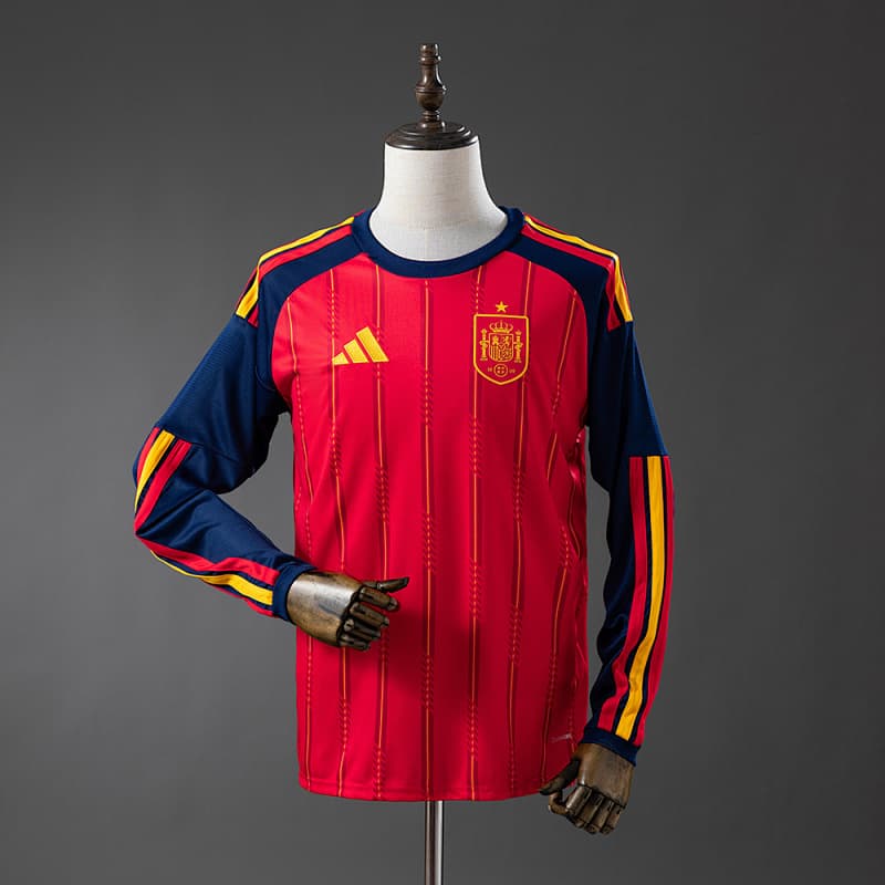 Spain Home Long Sleeve Jersey 2026