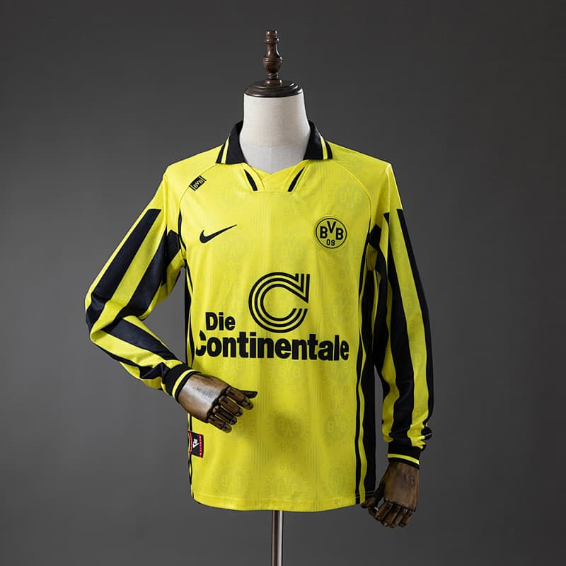 Borussia Dortmund Home Long Sleeve Jersey 1996/97