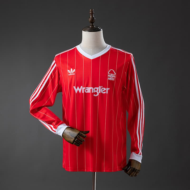 Nottingham Forest Home Long Sleeve Jersey 1982/84