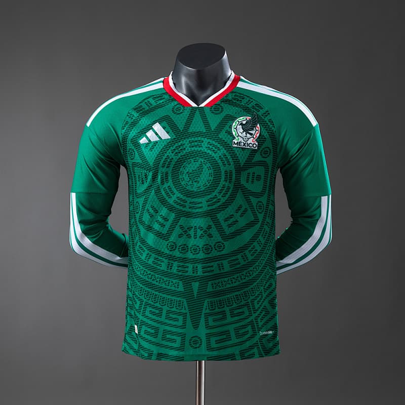Mexico Home Long Sleeve Jersey 2026 (Player Version)
