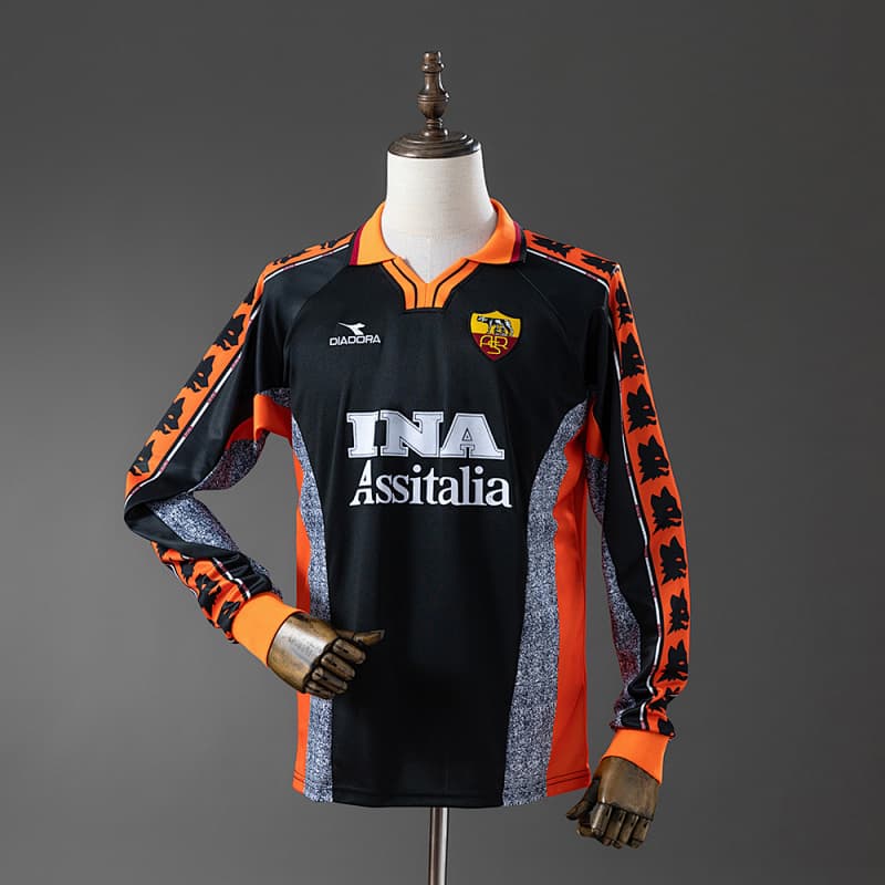 Roma Third Long Sleeve Jersey 1998/99