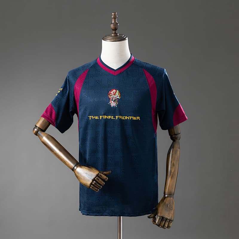 West Ham United Iron Maiden Concept Kit 2010 - Navy/Maroon/Yellow