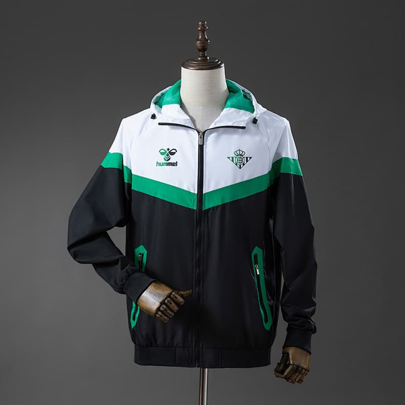 Real Betis Jacket - Green/White/Black