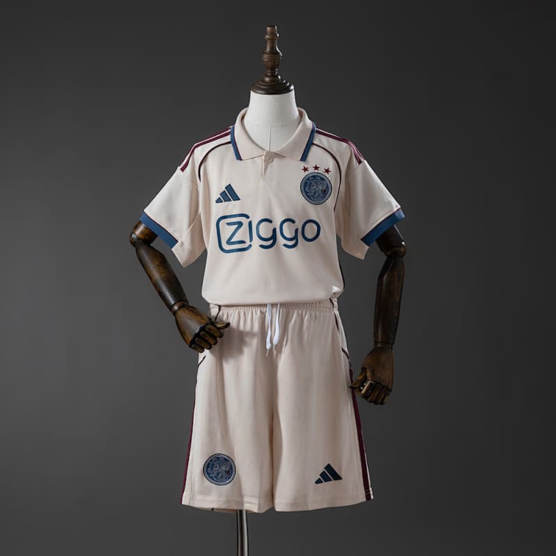 Ajax Third Kids Kit 2025/26