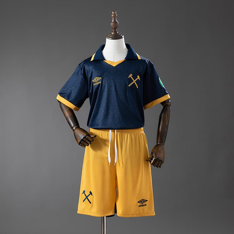West Ham United Third Kids Kit 2025/26