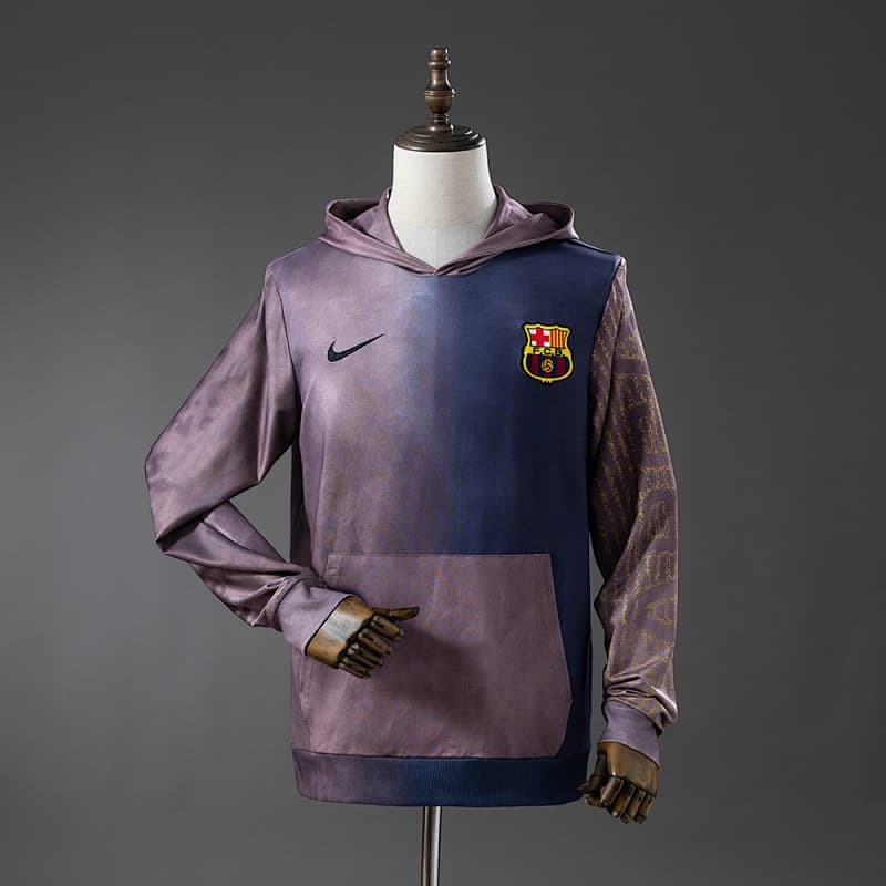 FC Barcelona Travis Scott Split-Dye Crest Hoodie 2024/25