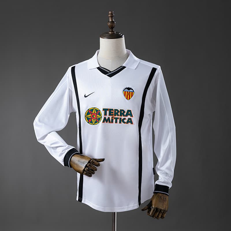 Valencia Home Long Sleeve Jersey 2000/01