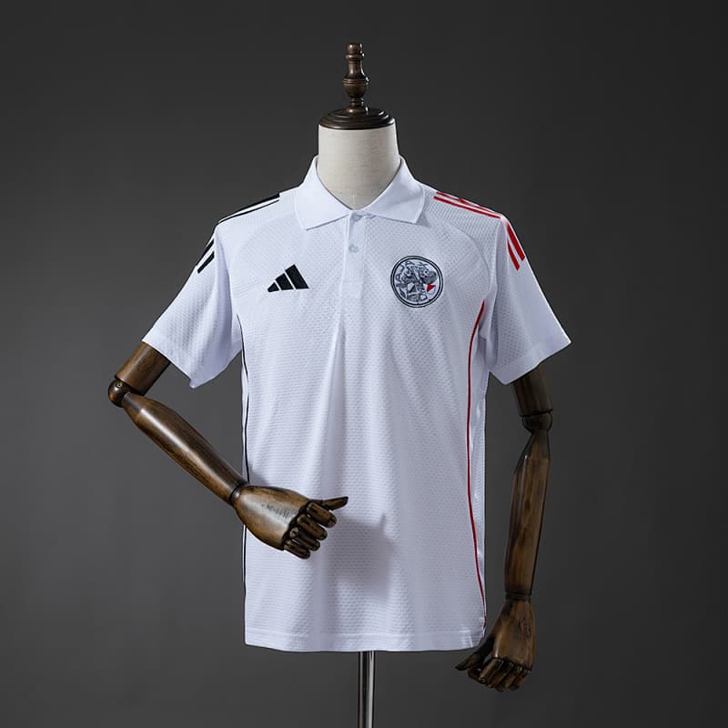 Ajax Polo 2025/26 - White