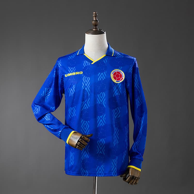 Colombia Away Long Sleeve Jersey 1994