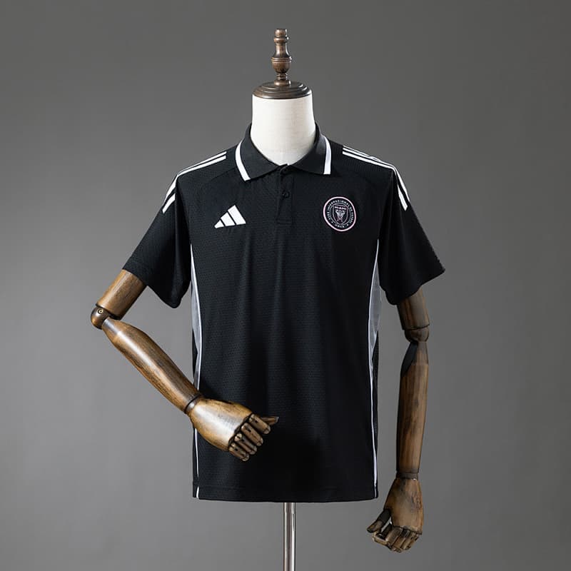 Inter Miami Polo 2025/26 - Black/White