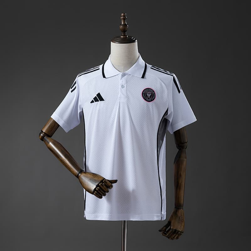 Inter Miami Polo 2025/26 - White/Black