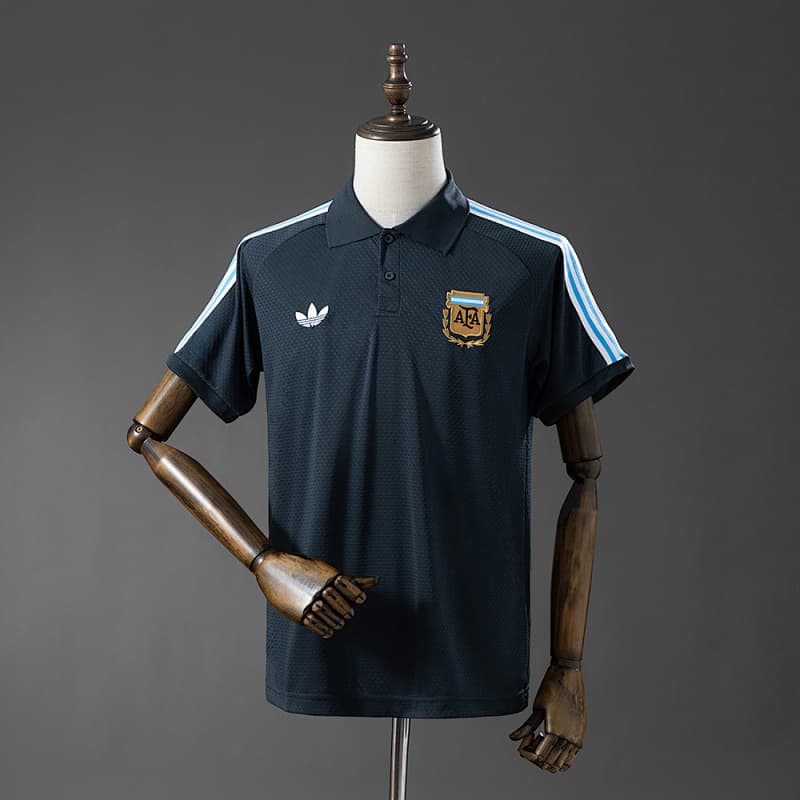 Argentina Polo 2025/26 - Dark Grey/Blue/White